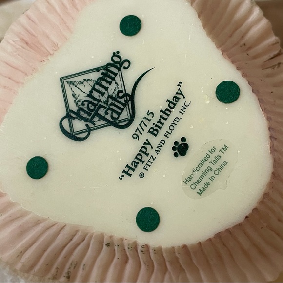 Charming Tails "Happy Birthday" Collectible - Picture 5 of 8